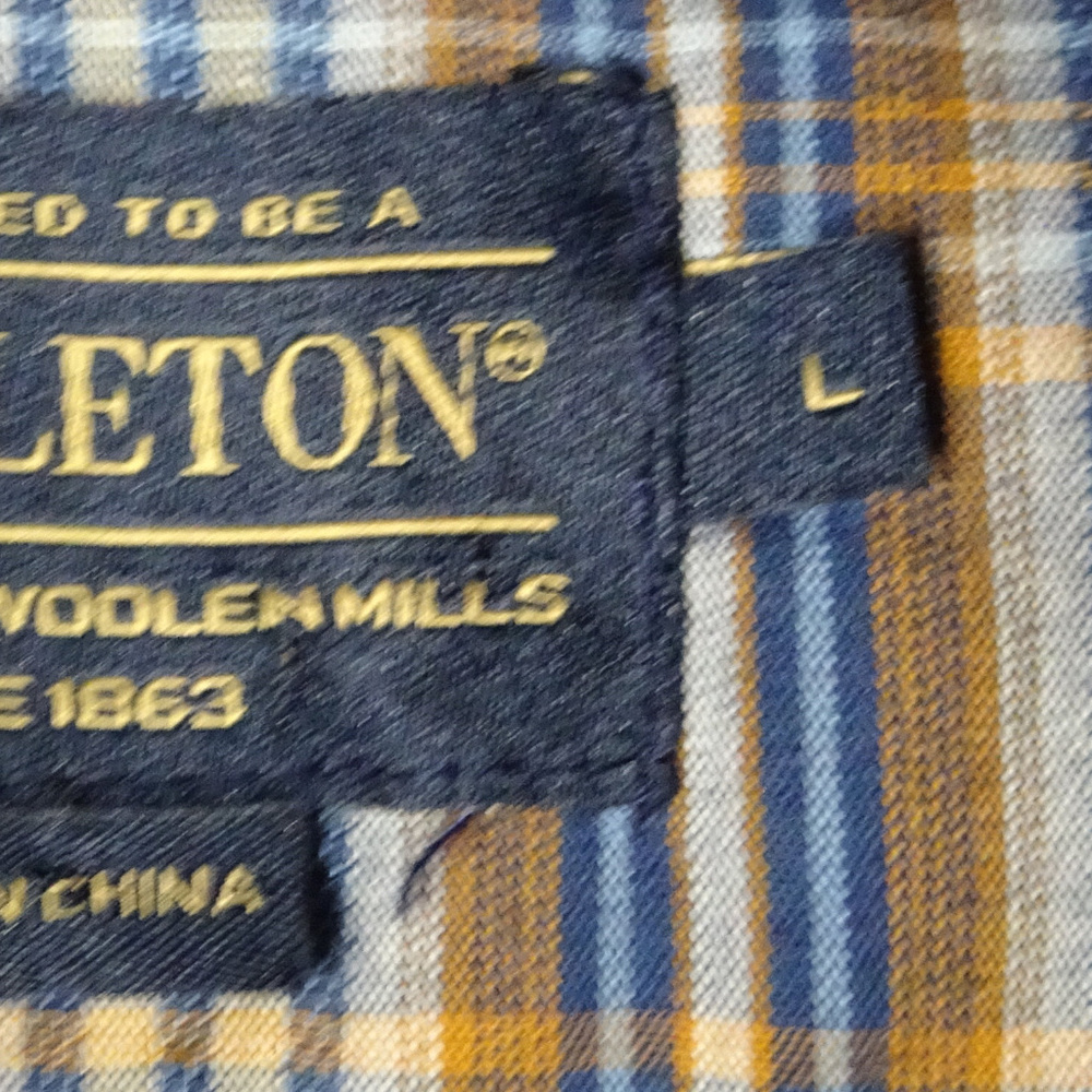 Pendleton Pearl Snap Button Up Frontier Shirt Lg - image 7